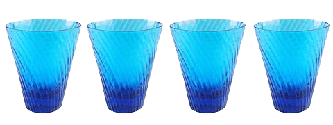 PRE-ORDER Cyclone Glass Turquoise