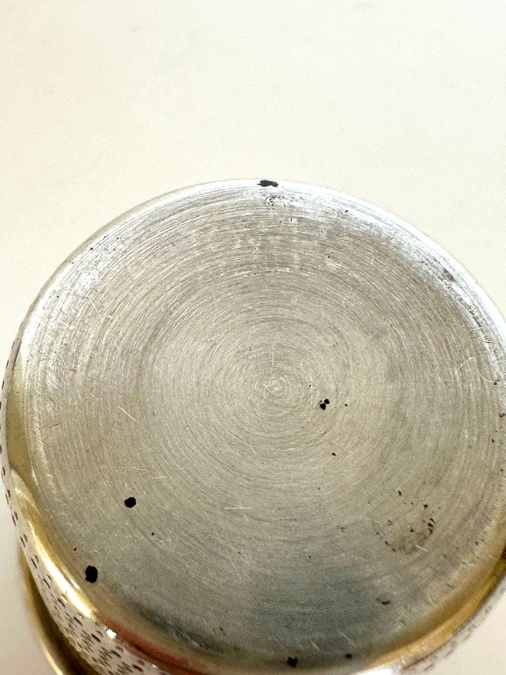 Sterling Thimble Jigger by Towle