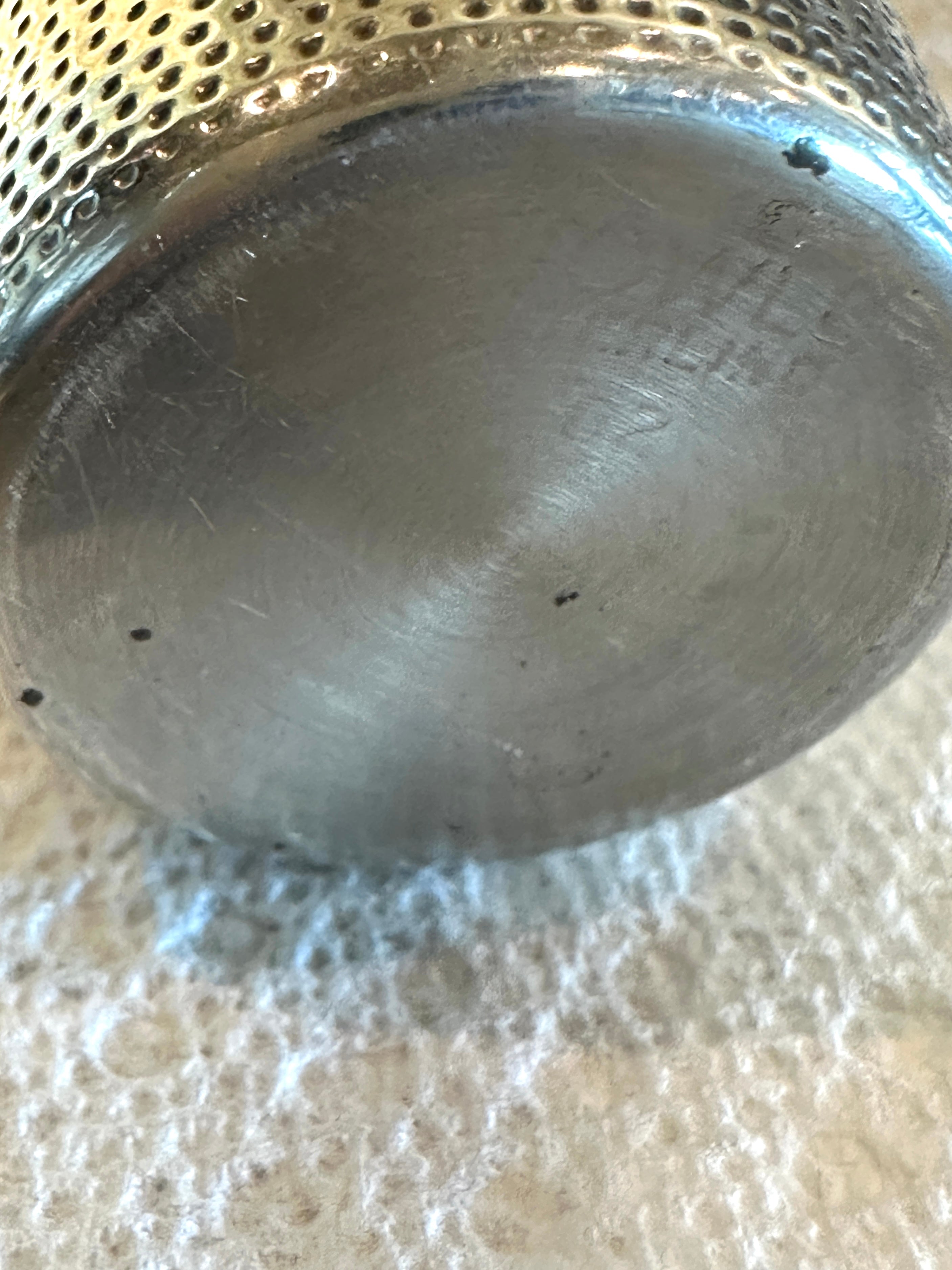 Sterling Thimble Jigger by Towle
