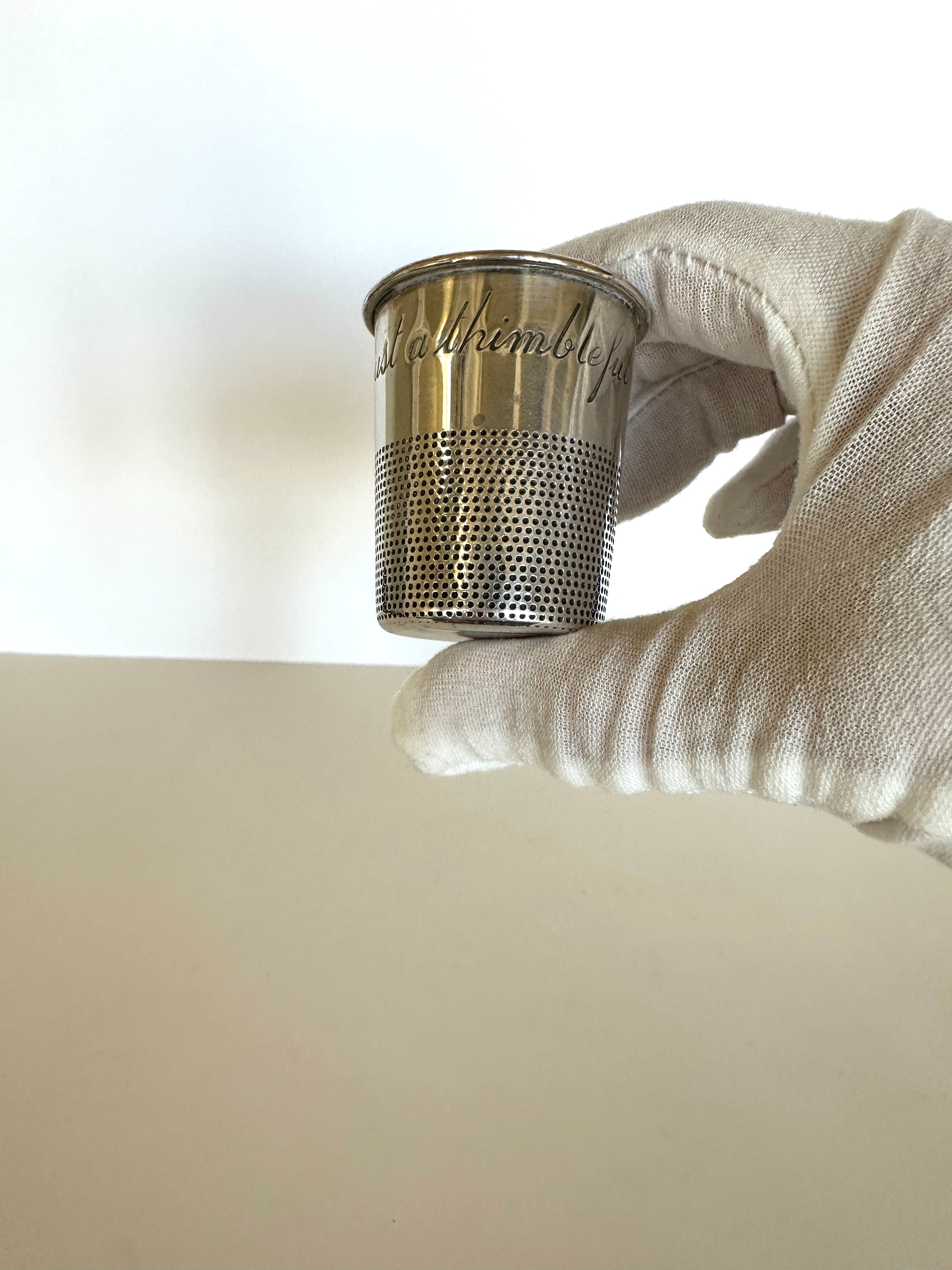 Sterling Thimble Jigger by Towle