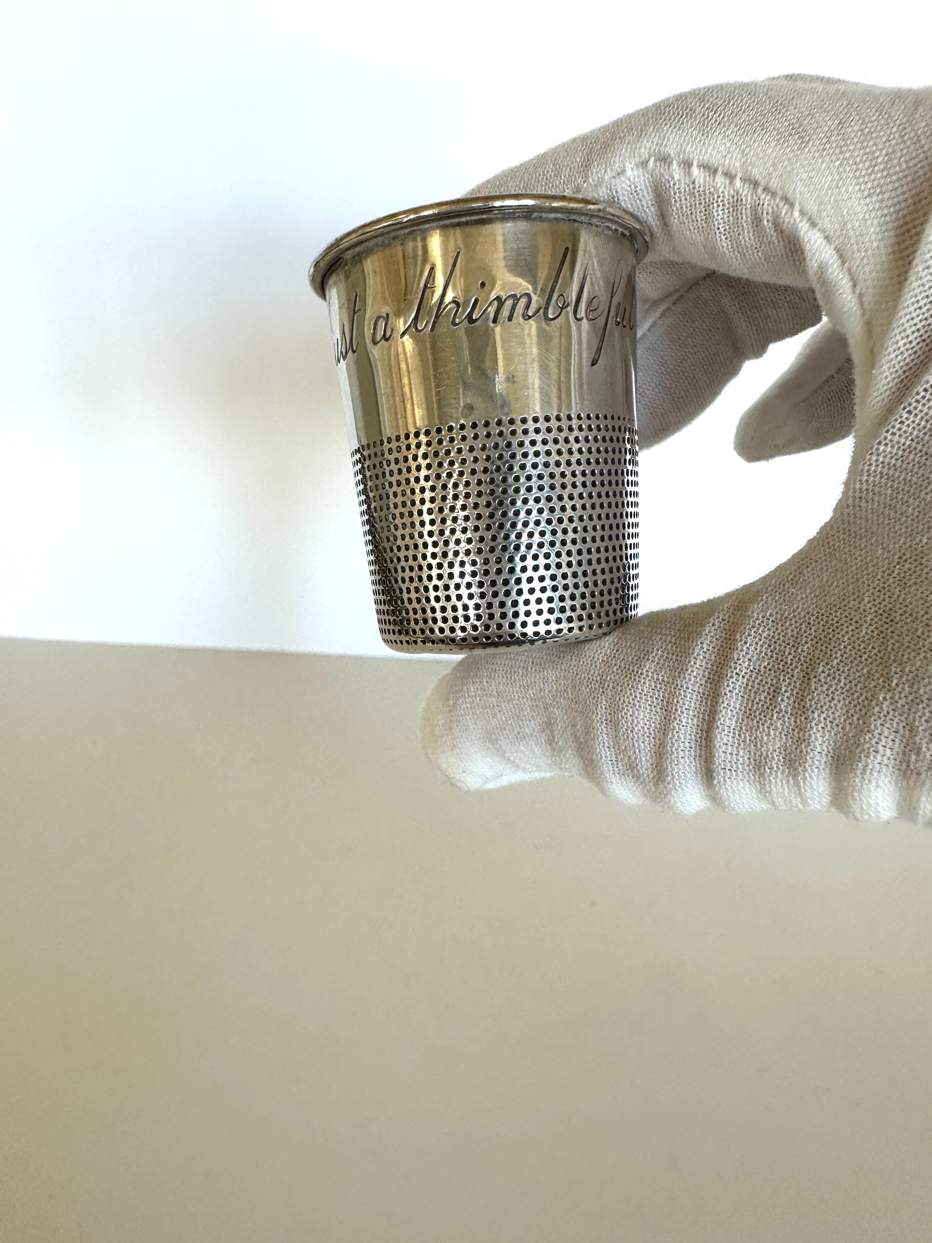 Sterling Thimble Jigger by Towle