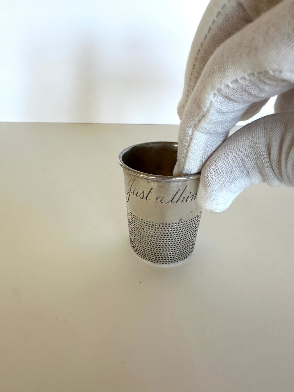 Sterling Thimble Jigger by Towle