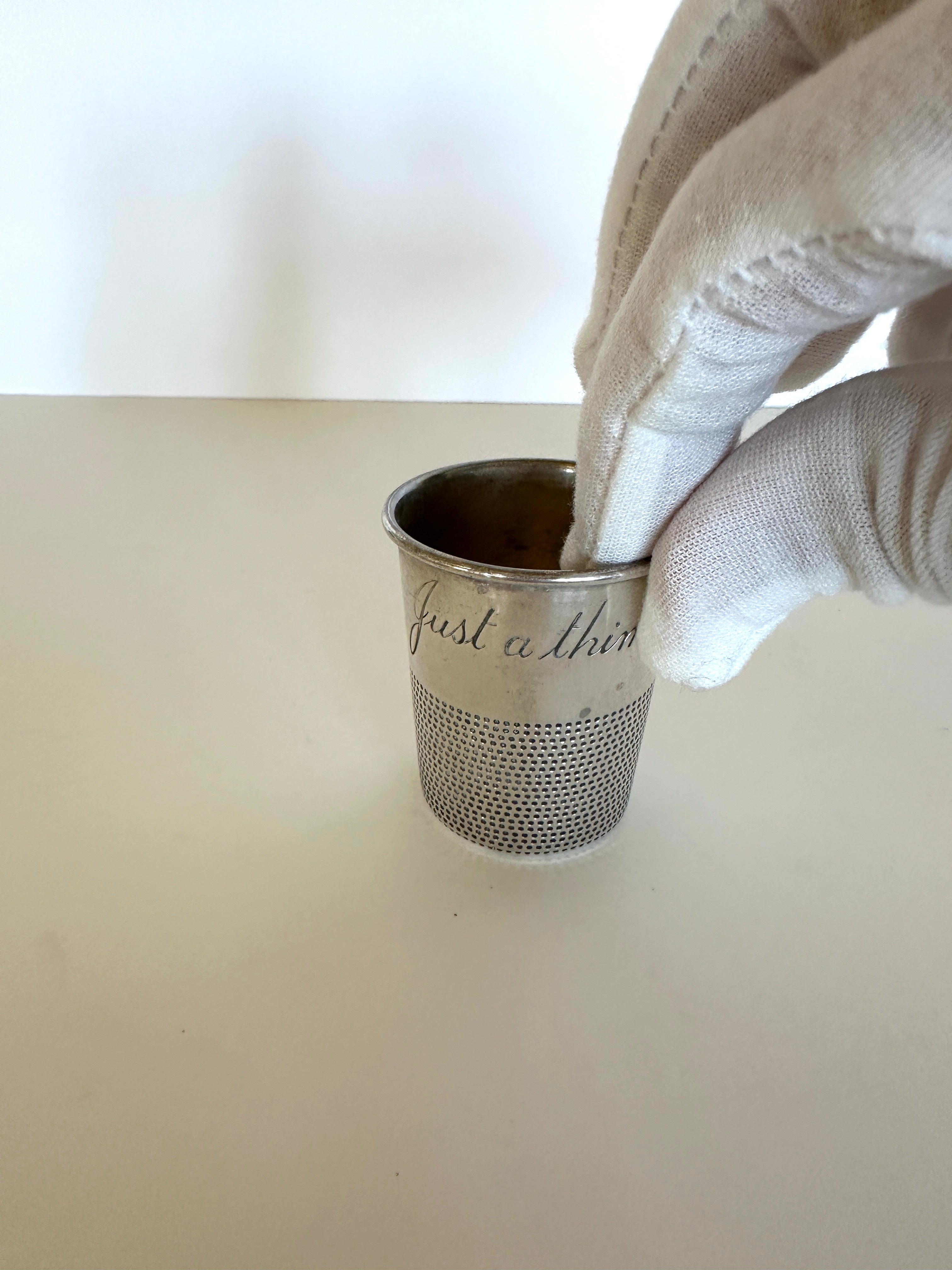 Sterling Thimble Jigger by Towle