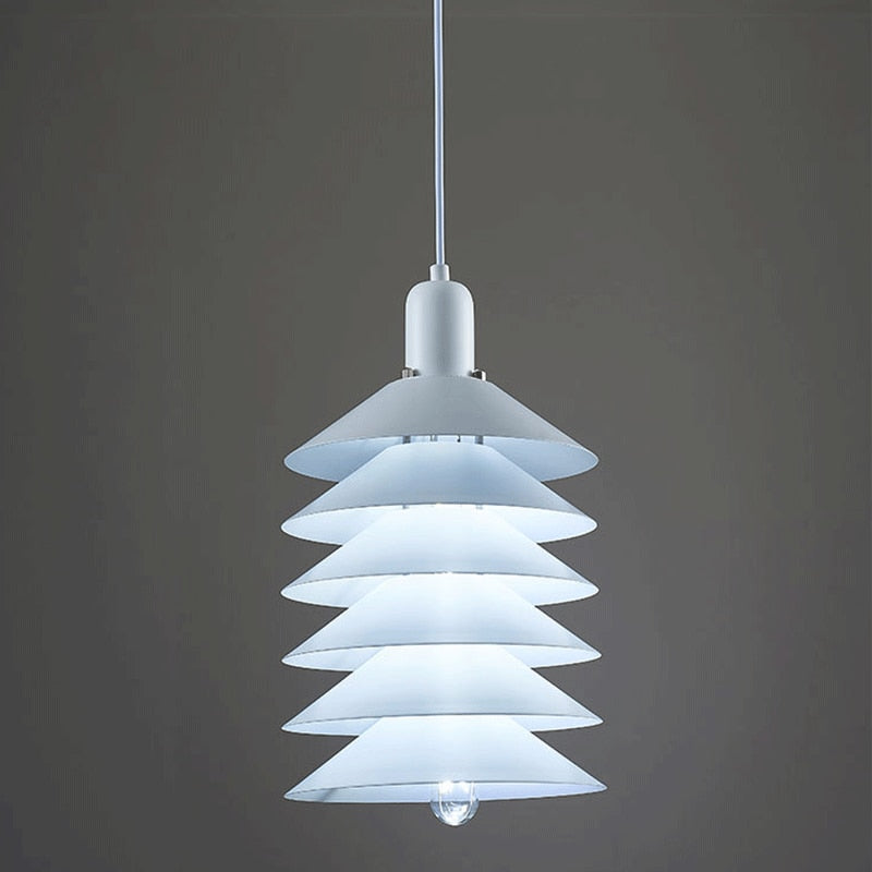 Metal Accordion Multi-layer LED Lights