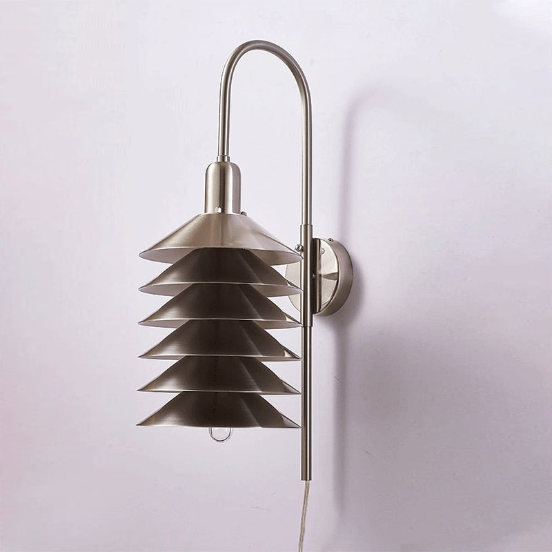 Metal Accordion Multi-layer LED Lights