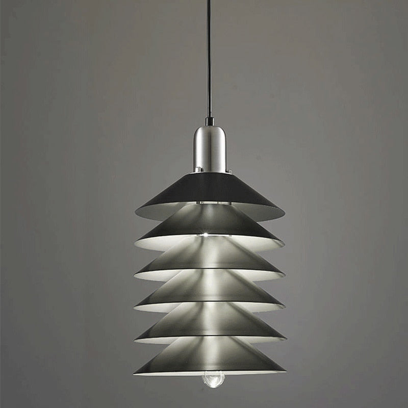 Metal Accordion Multi-layer LED Lights