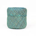Small Tigre Handwoven Basket - Green