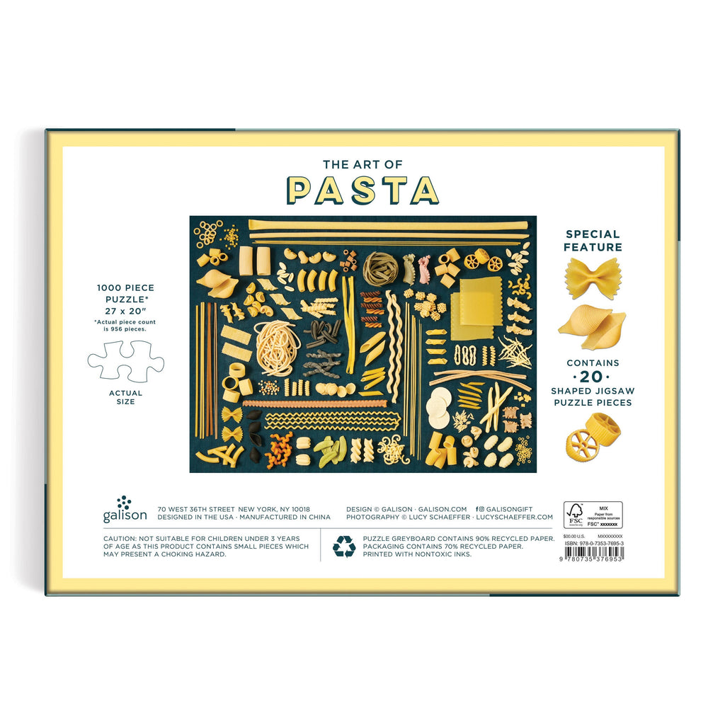 The Art of Pasta 1000 Piece Puzzle