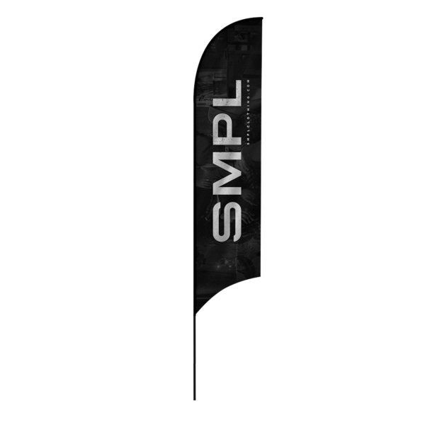 Curve Flag 2.4m
